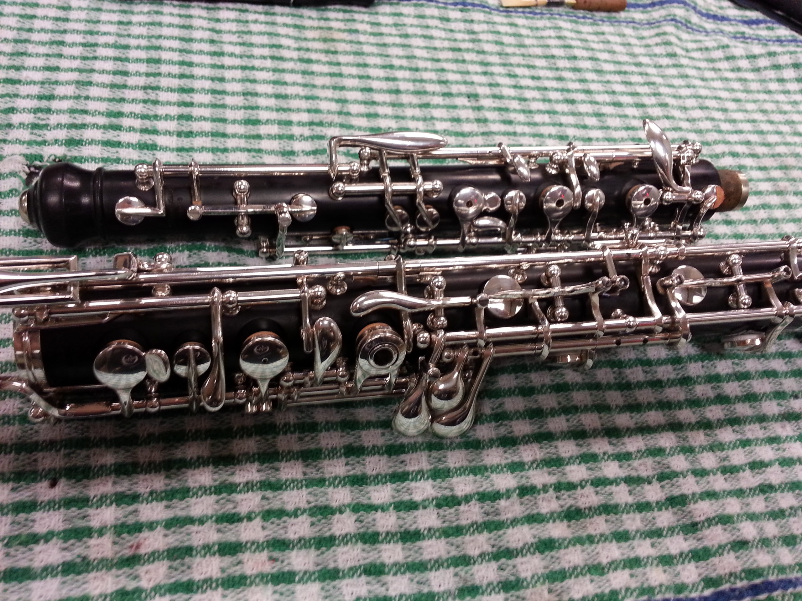 Nice Jobs today – Marigaux Oboe and an Old Buffet Bass Clarinet