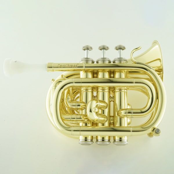carolbrass cpt-1000 mini pocket trumpet vanguard orchestral